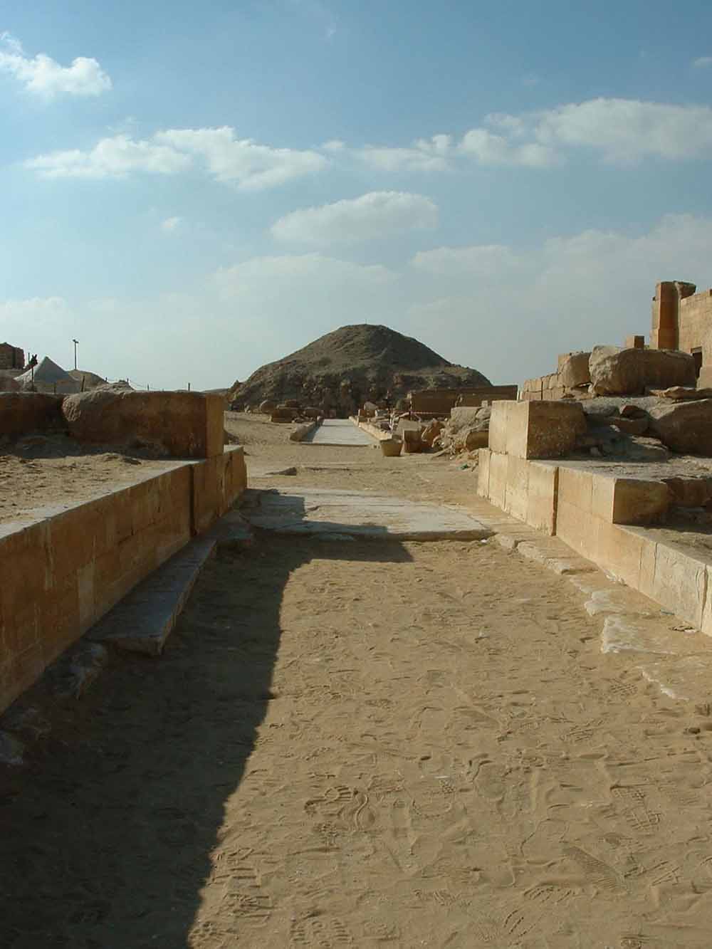 025 - Causeway to the Pyramid of Unas - Saqqara