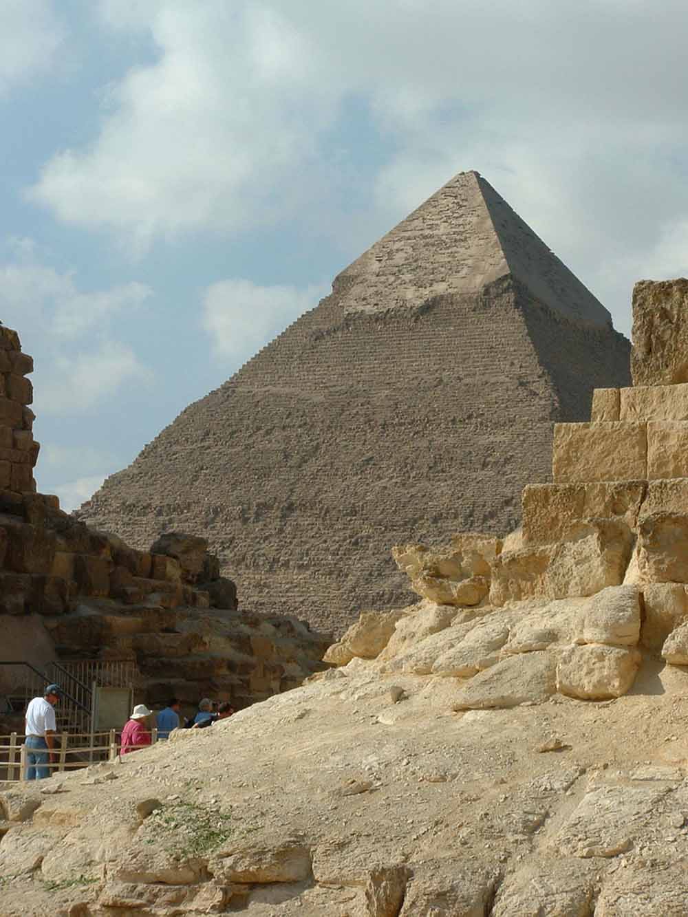 055 - Pyramid of Khephren - Giza