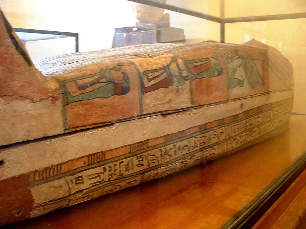 216 - Sarcophagus - Mallawi Museum