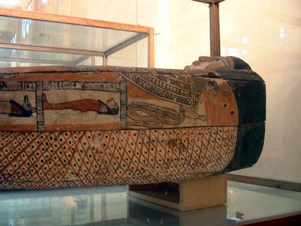 227 - Sarcophagus - Mallawi Museum