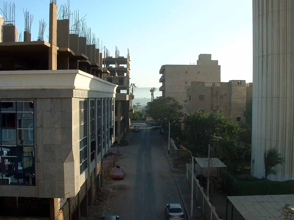 269 - From the Balcony of the Cleopatra Hotel - Minya