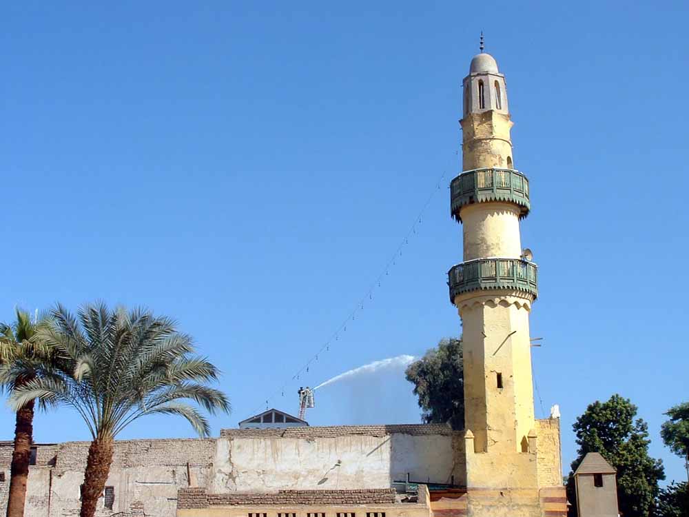 286 - Mosque in the Avenue of Sphinxes - Luxor Temple