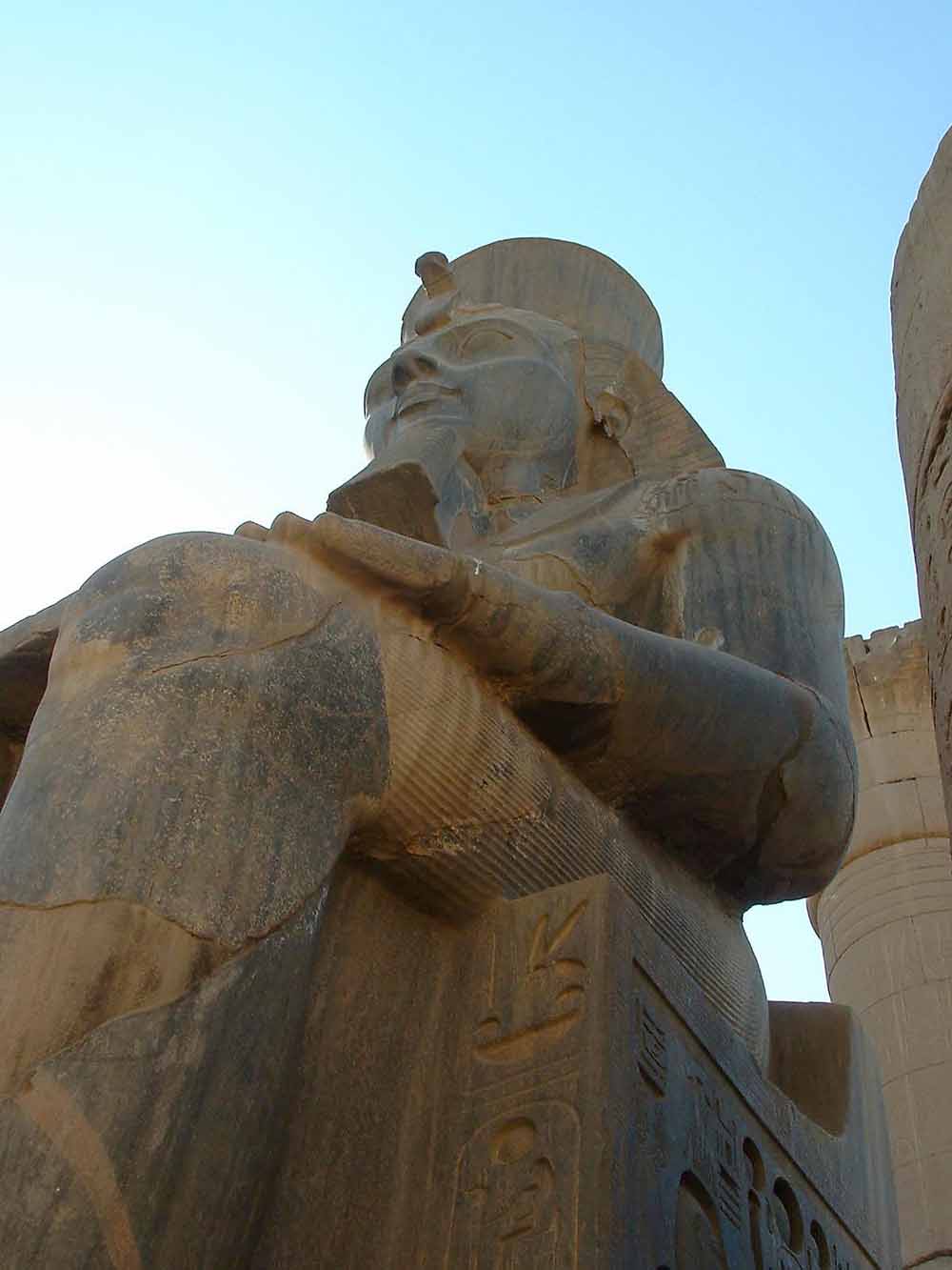 295 - Statue of Ramessess II - Luxor Temple