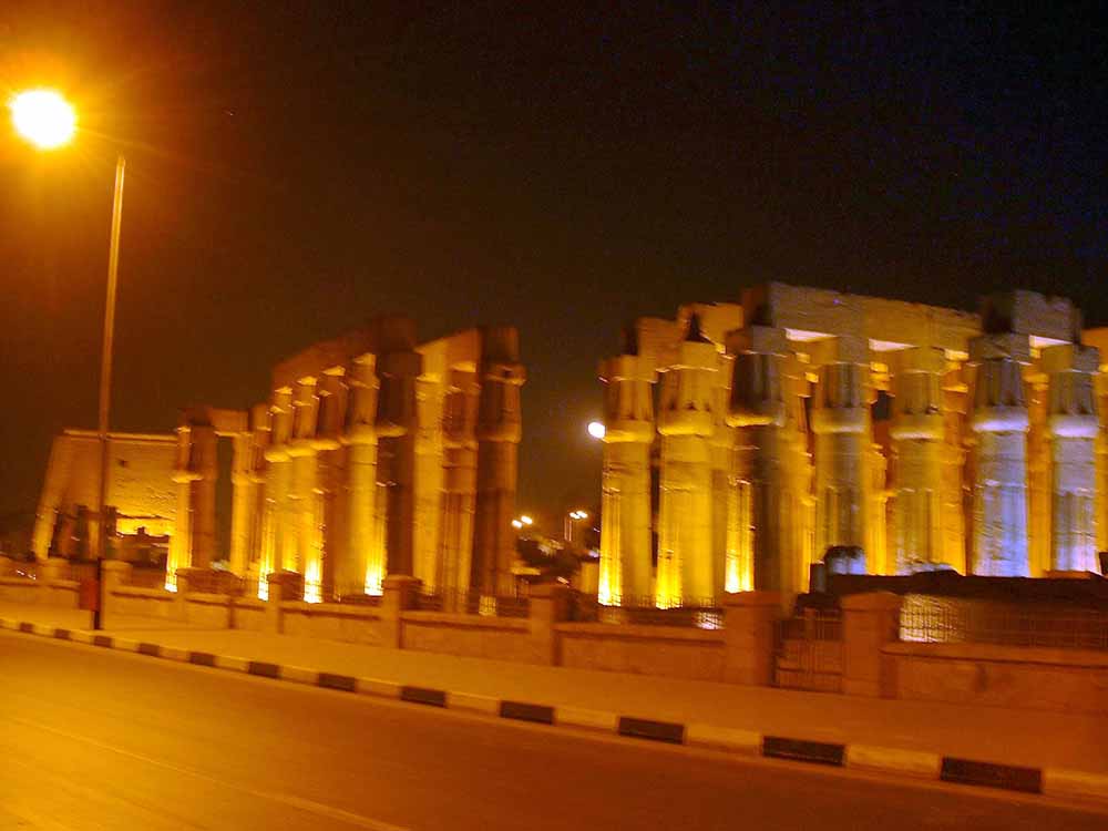 344 - Luxor Temple at Night