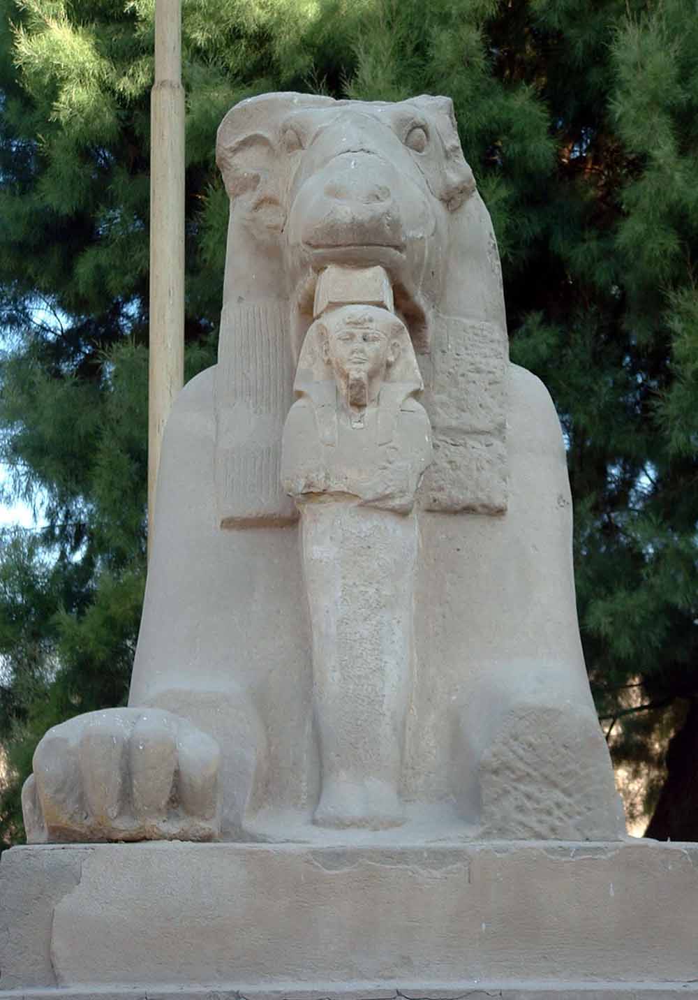 384 - Ram Headed Sphinx - Karnak