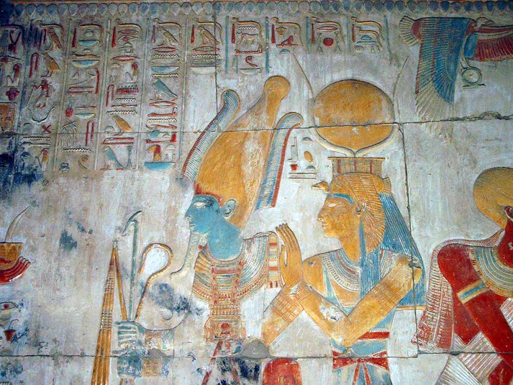 482 - Reliefs Temple of Seti I - Abydos