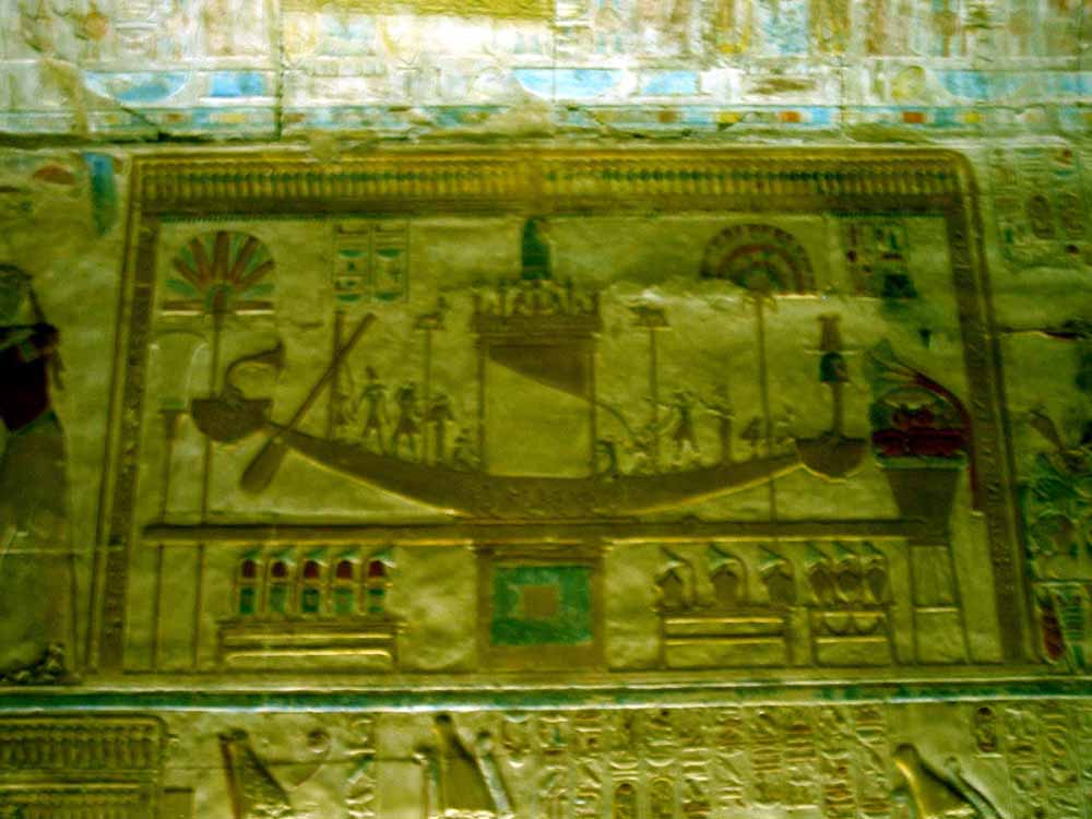 483 - Reliefs Temple of Seti I - Abydos