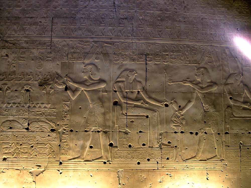 485 - Reliefs Temple of Seti I - Abydos