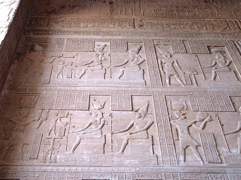 518 - Reliefs Dendera Temple