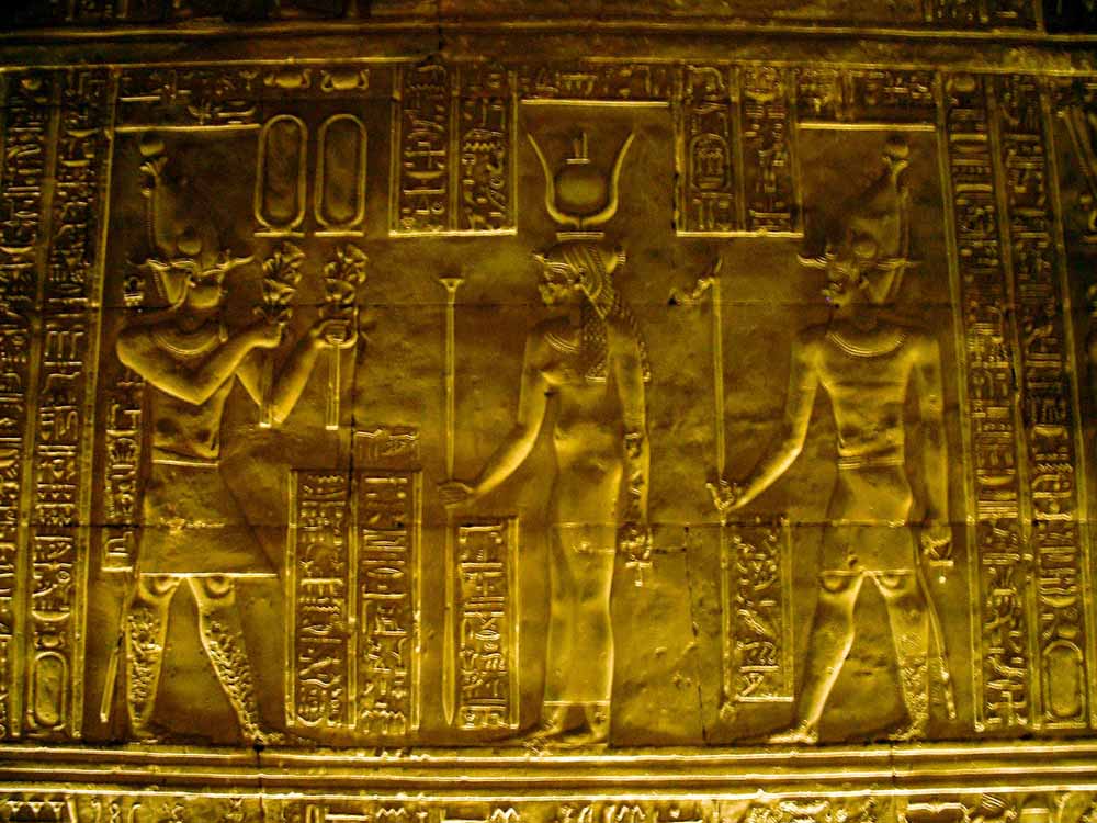 524 - Reliefs Dendera Temple