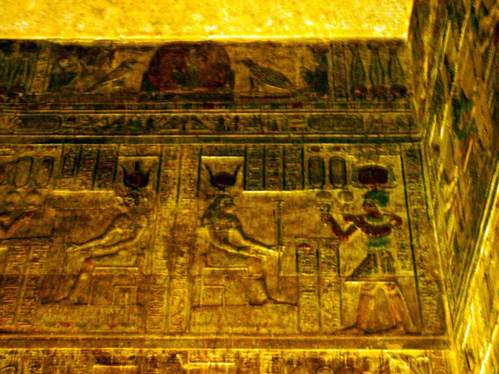 527 - Reliefs Dendera Temple