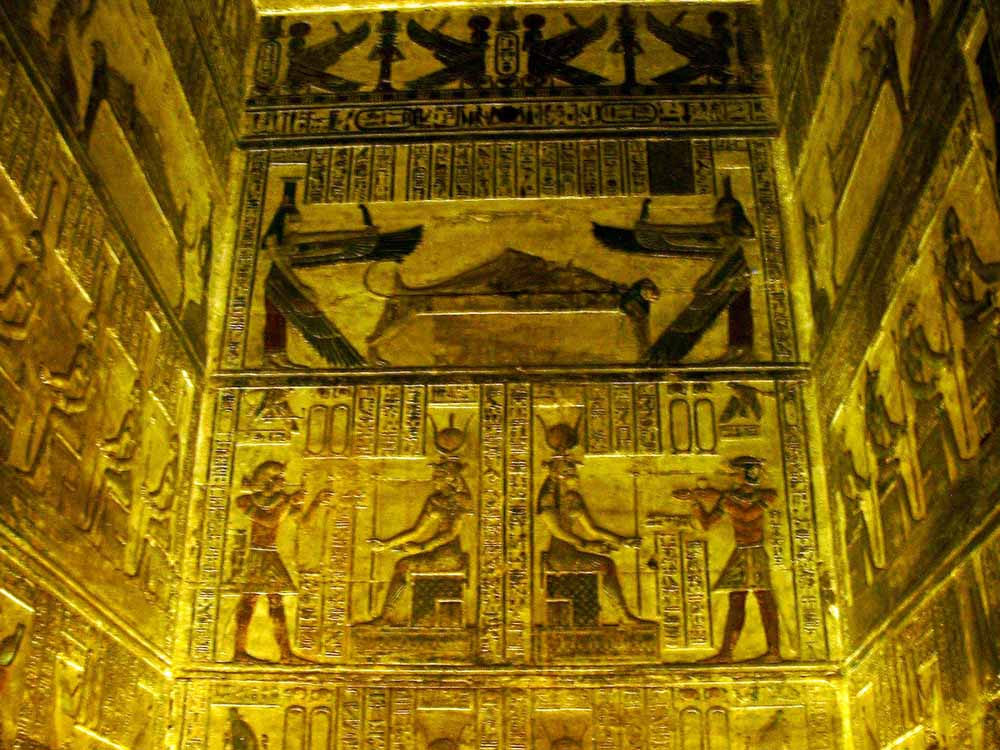 528 - Reliefs Dendera Temple