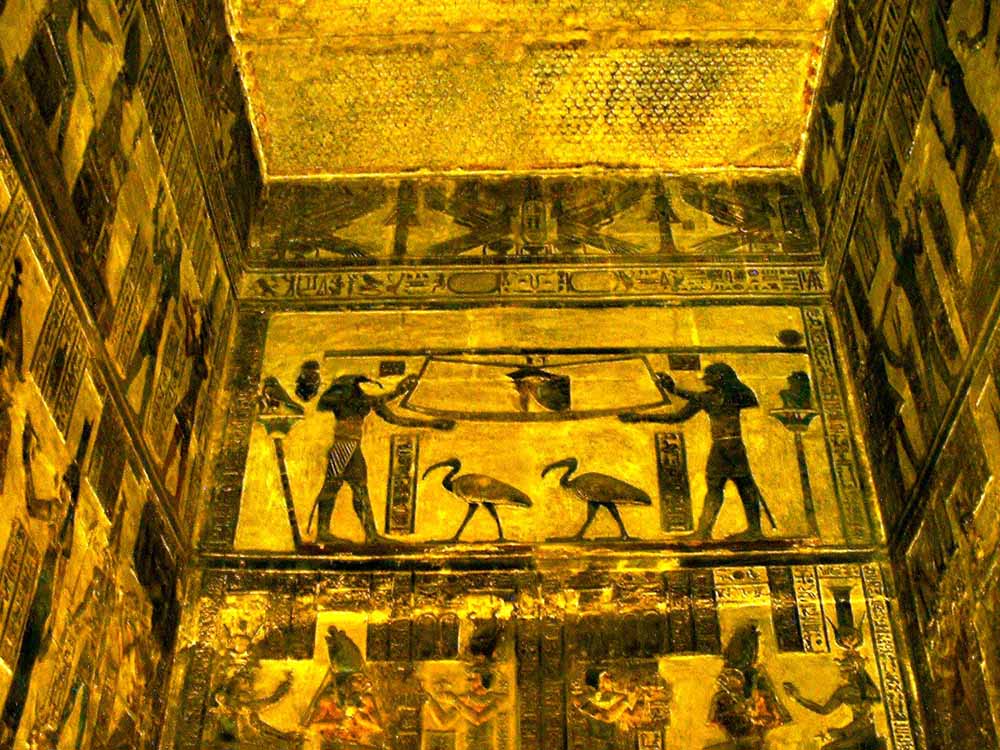 529 - Reliefs Dendera Temple