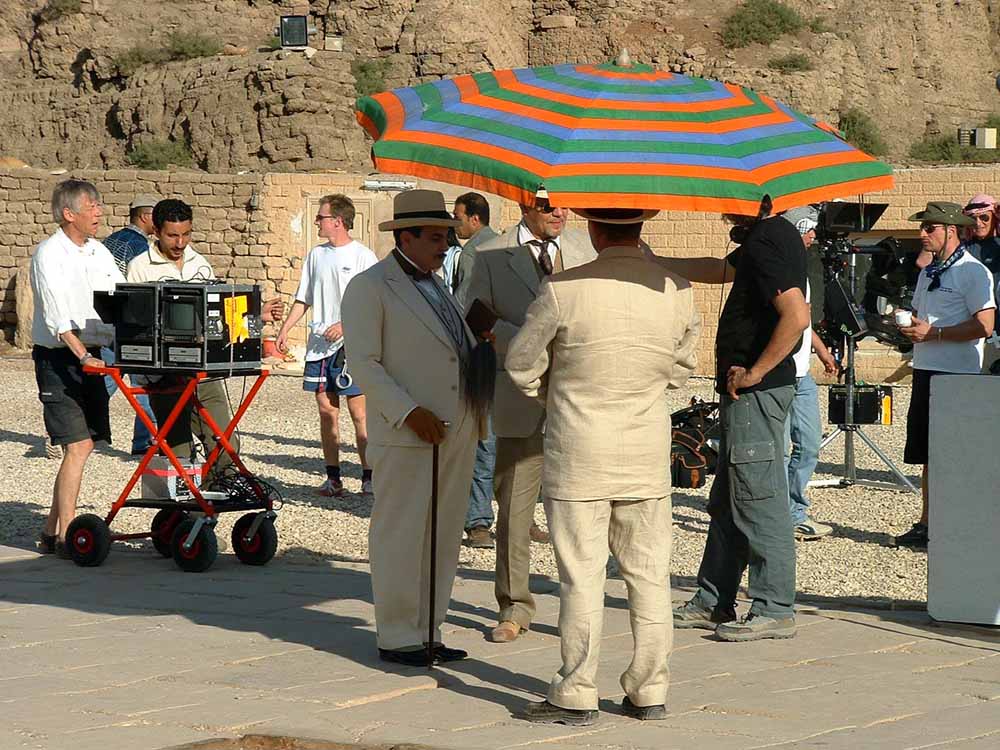 546 - Filming Death on the Nile - Dendera Temple