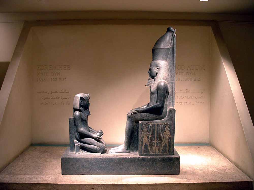 608 - Statue of Horemheb - Luxor Museum