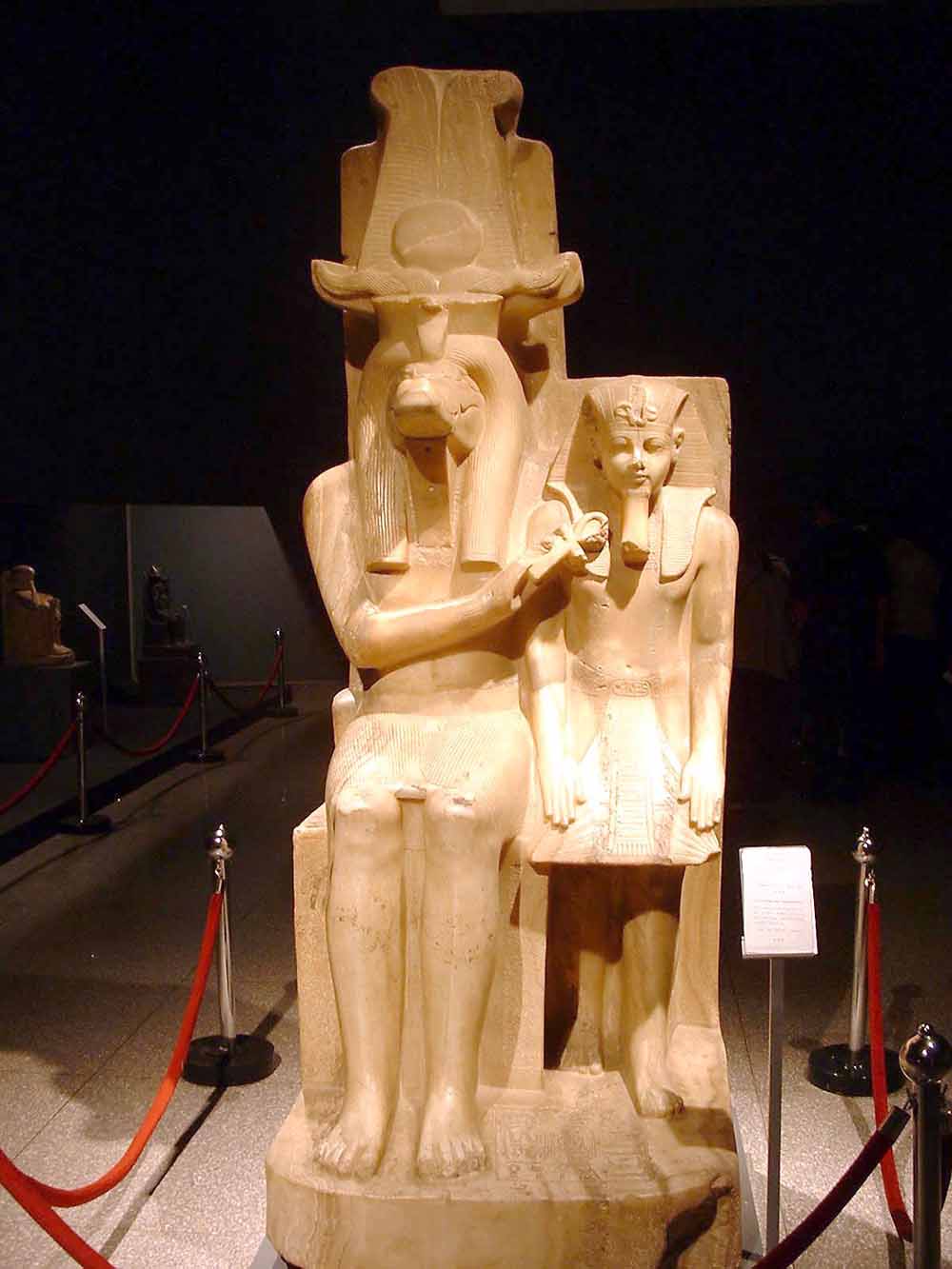 611 - Statue of Sobek - Luxor Museum