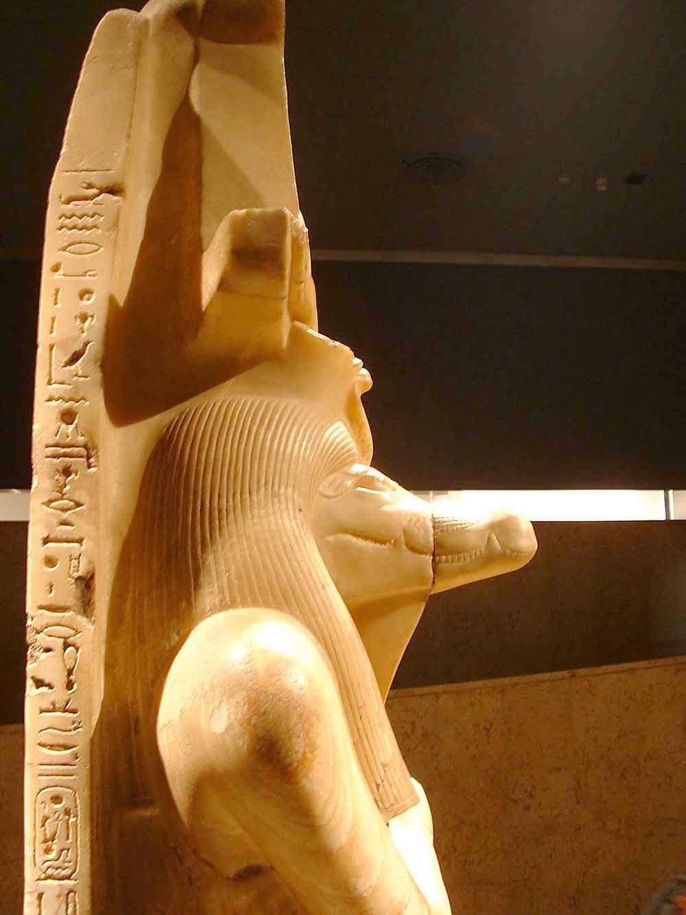 612 - Statue of Sobek - Luxor Museum