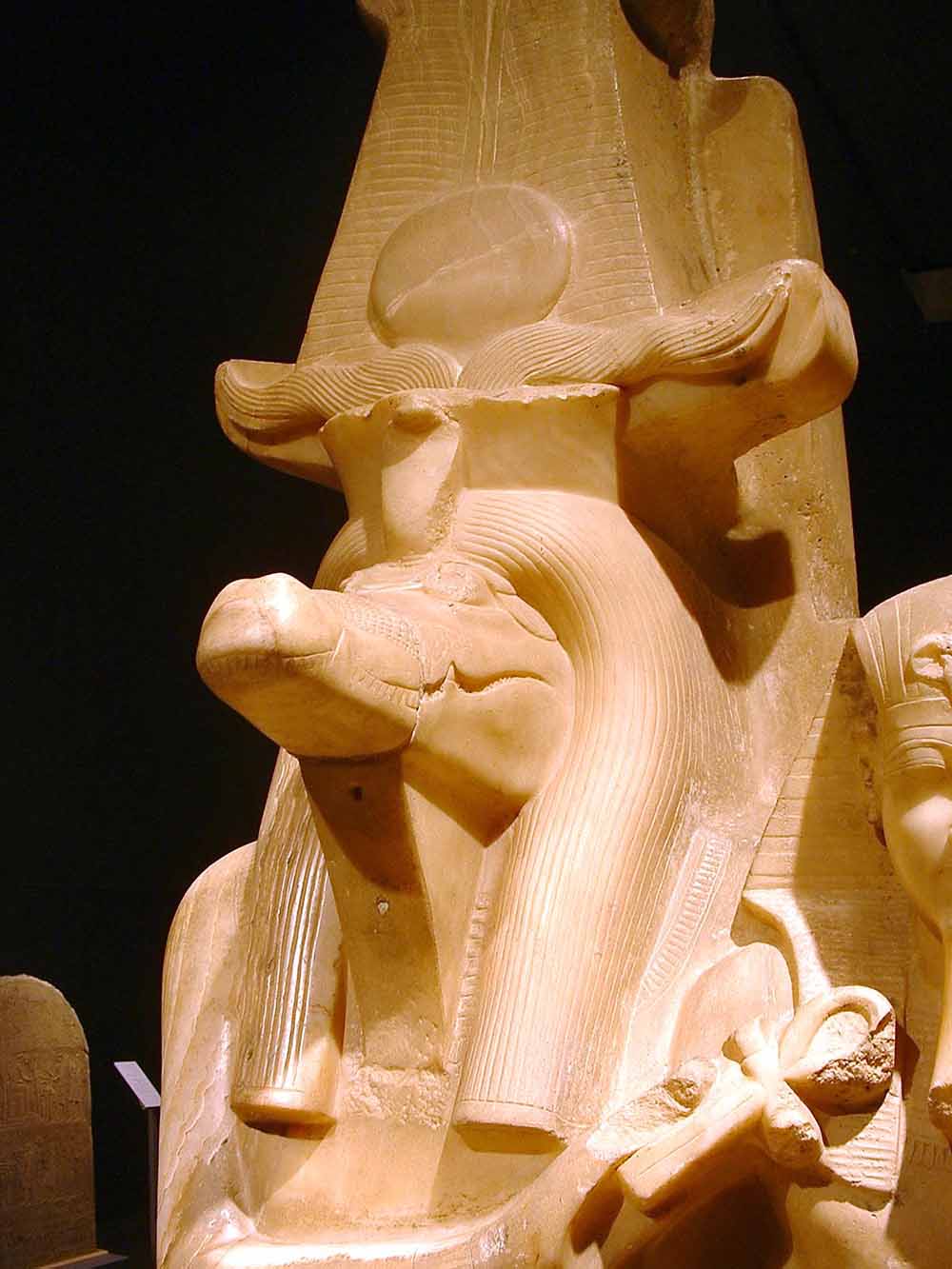 613 - Statue of Sobek - Luxor Museum