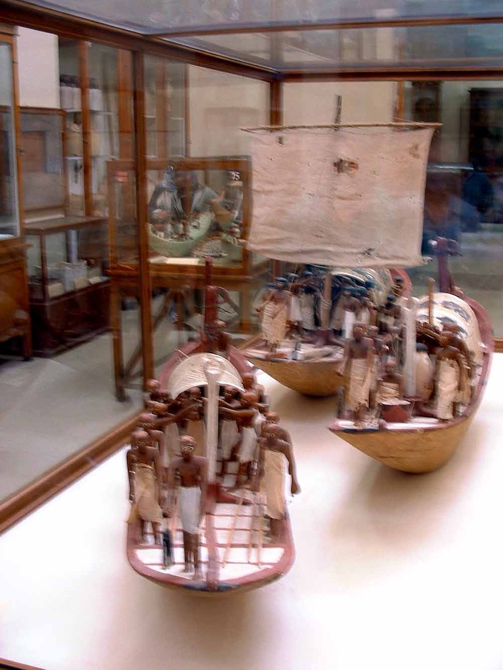 701 - Model Boats - Egyptian Museum