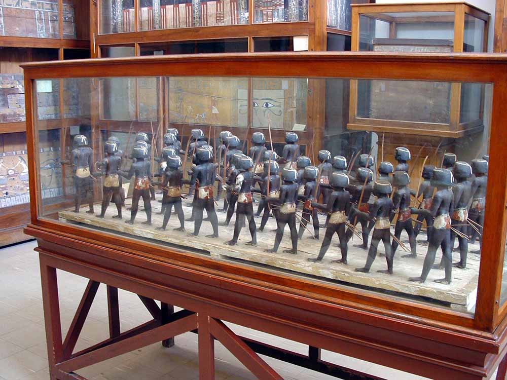 704 - Nubian Archers - Egyptian Museum