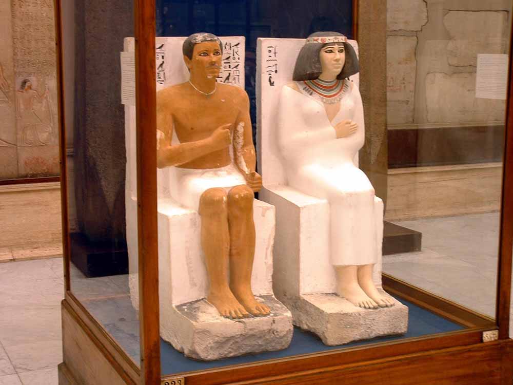 721 - Rahotep & Nofret - Egyptian Museum