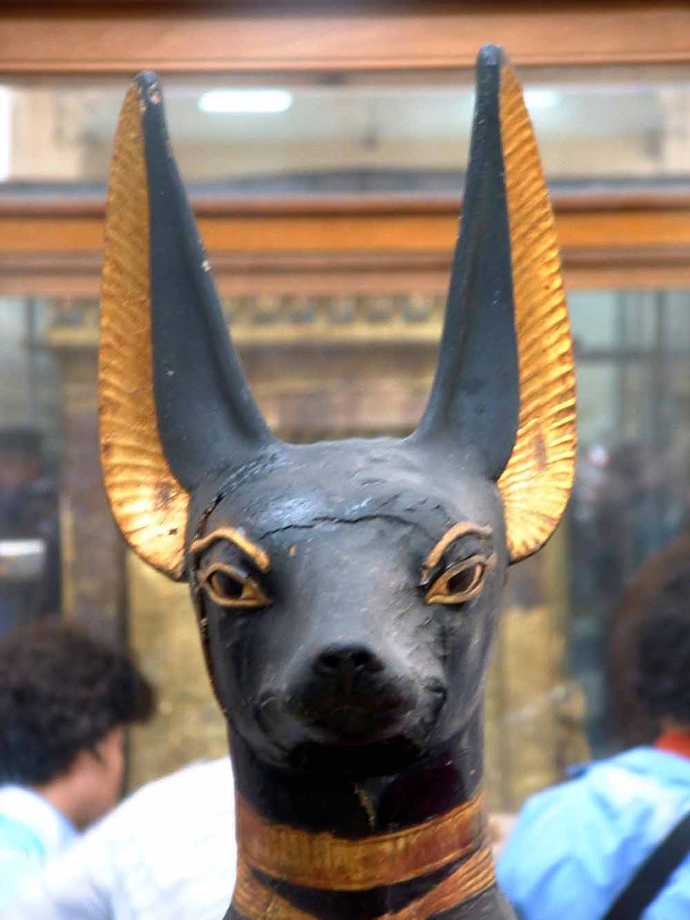 745 - Anubis Shrine Tomb of Tutankhamun - Egyptian Museum