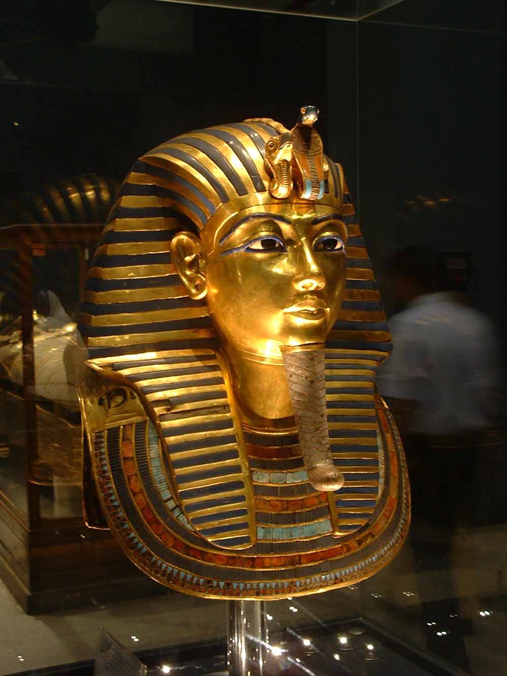 768 - Gold Mask of Tutankhamun - Egyptian Museum